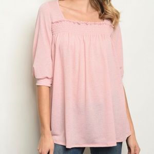 Sale! Blush Pink Tunic Top